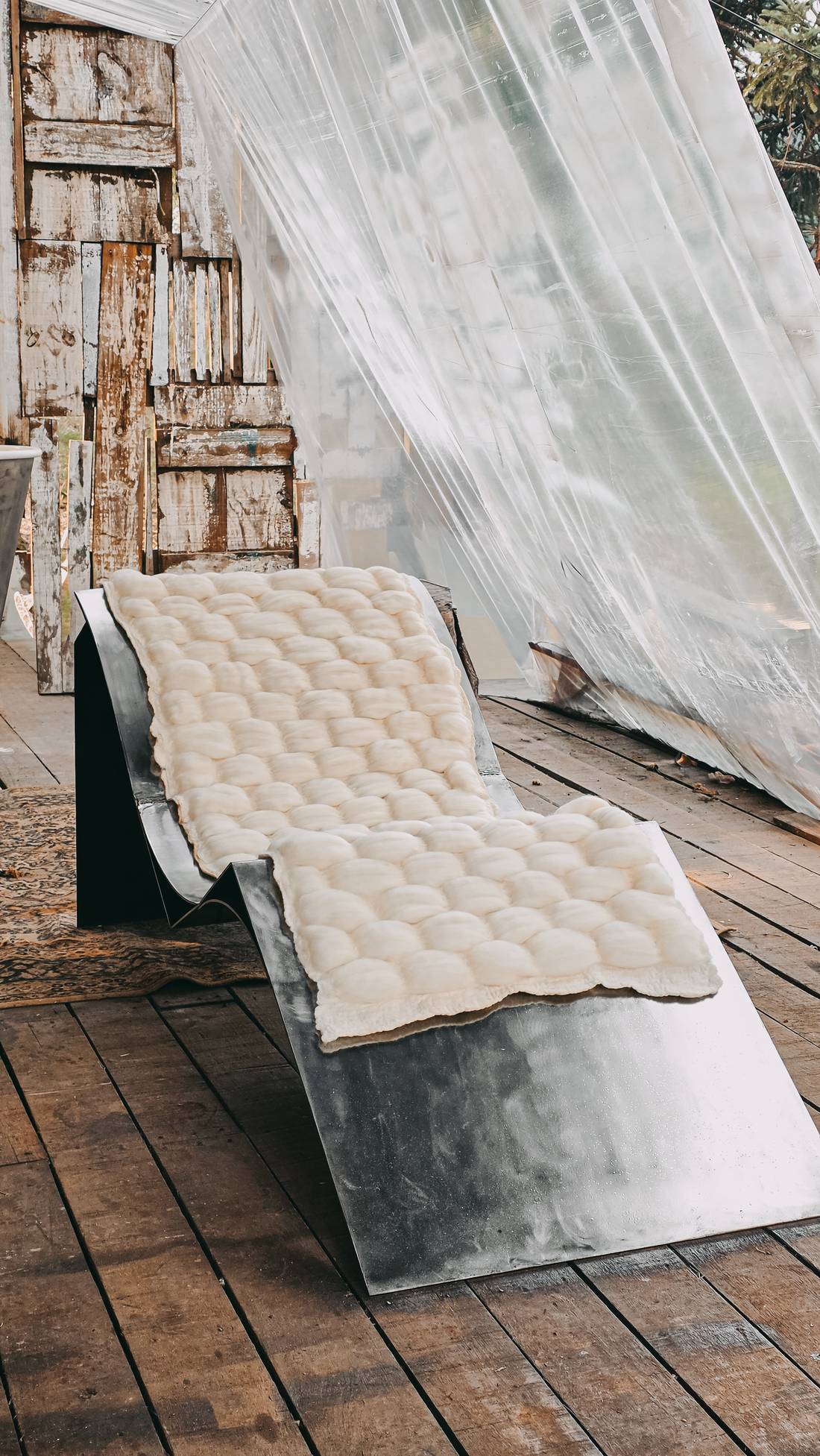 Banheira Chaise Antuñes em aço